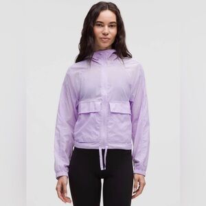 Lululemon Hood-Lite Relaxed-Fit Jacket Lavender Frost
